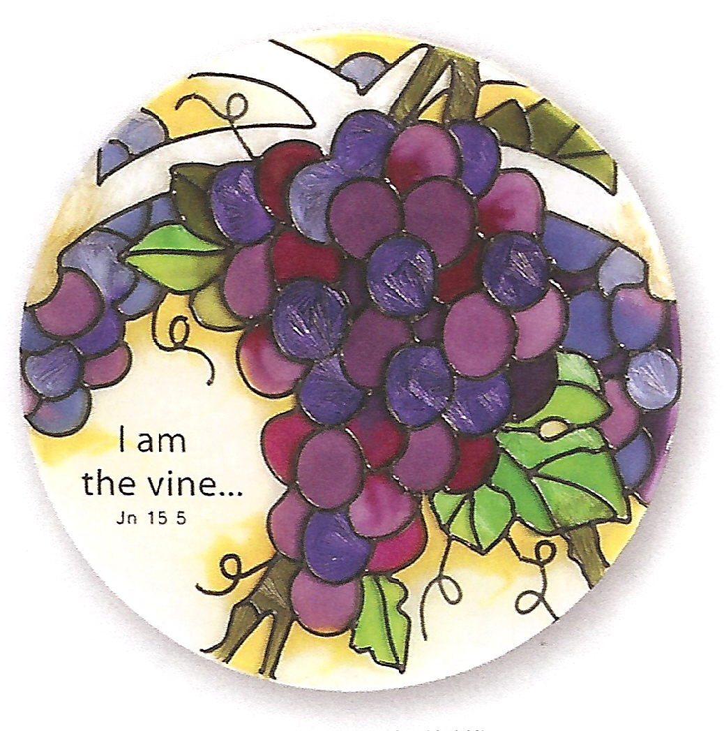 Magnet -- Grape Arbor -- John 15:5